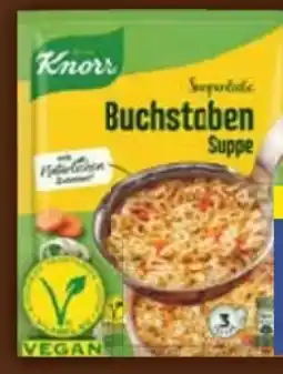 E-Center Knorr Suppenliebe Vegan Angebot