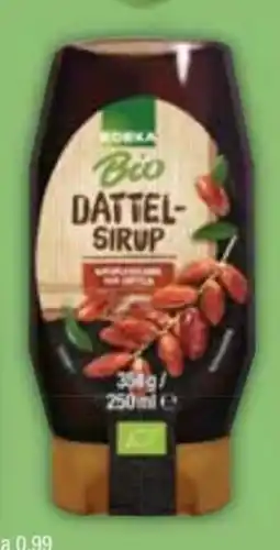 E-Center Edeka Bio Dattelsirup Vegan Angebot