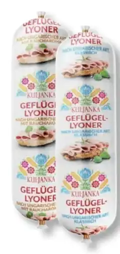 Lidl Kuljanka Geflügellyoner ungarische Art Angebot