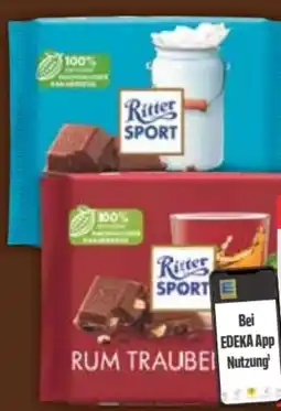 E-Center Ritter Sport Schokolade Angebot