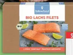 E-Center Followfood Bio-Lachs Filets tiefkühlt Angebot