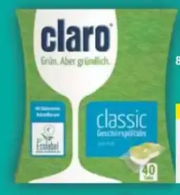 E-Center Claro Geschirrspültab Angebot