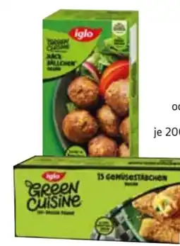 Edeka Iglo Green Cuisine vegane Angebot