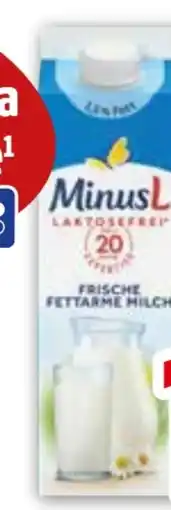 Edeka Minus L Frische fettarme Milch Angebot