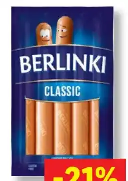 Lidl Berlinki Bockwürstchen Angebot