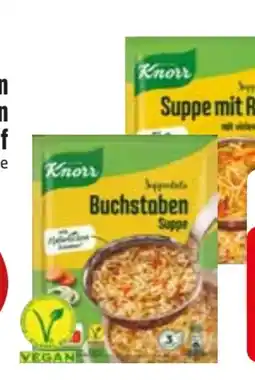 Edeka Knorr Suppenliebe Vegan Angebot