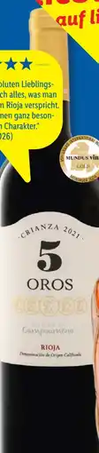Lidl Isidro Milagro 5 Oros Rioja Crianza Angebot
