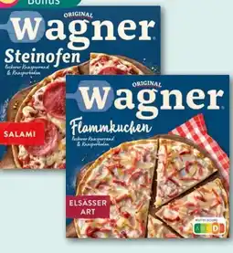 REWE Center Original Wagner Steinofen-Pizza Salami Angebot