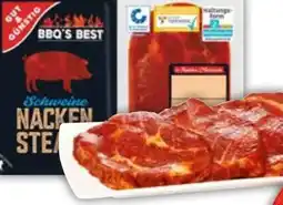 Edeka Gut & Günstig Schweinenackensteaks Angebot