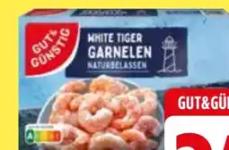 Edeka Gut & Günstig White Tiger Garnelen Angebot