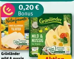 REWE Center Grünländer Mild & Nussig Angebot
