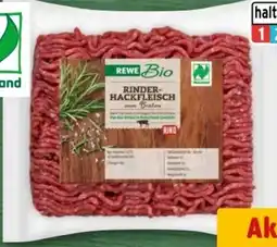 REWE Center Rewe Bio Bio-Rinder-Hackfleisch Angebot