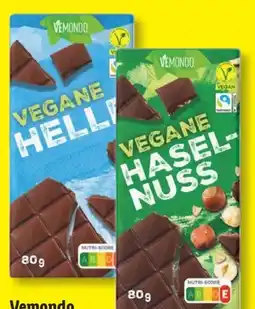 Lidl Vemondo Vegane Schokolade Angebot