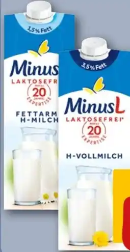REWE Center Minus L H-Milch Angebot