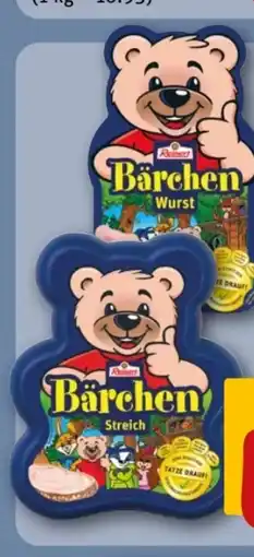 REWE Center Reinert Bärchen-Wurst Mortadella Angebot
