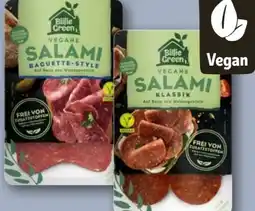REWE Center Billie Green Vegane Salami Angebot