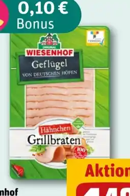 REWE Center Wiesenhof Hähnchen Grillbraten Angebot