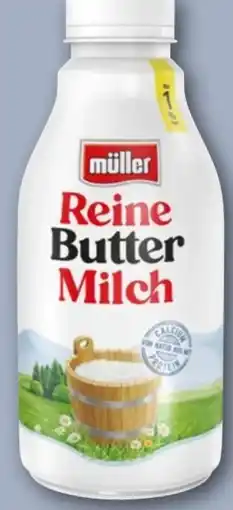 REWE Center Müller Reine Buttermilch Angebot