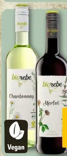 REWE Center Biorebe Merlot Vegan Angebot
