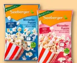 REWE Center Seeberger Mikrowellen Popcorn Angebot