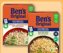 REWE Center Ben's Original Reis im Kochbeutel Angebot