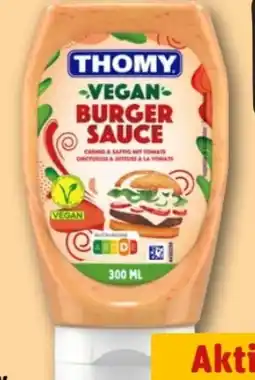 REWE Center Thomy Vegan Burger Sauce Angebot