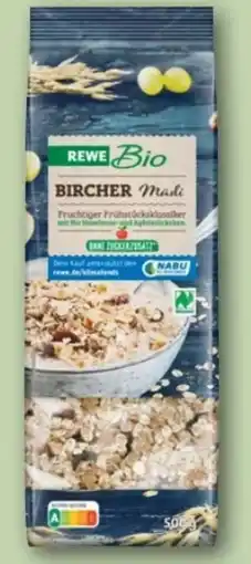 REWE Center Rewe Bio Bircher Müsli Angebot