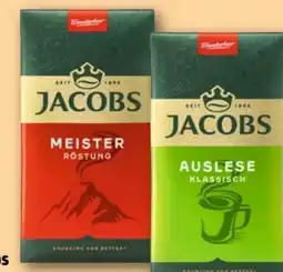 REWE Center Jacobs Kaffee Auslese Angebot