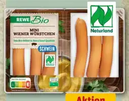 REWE Center Rewe Bio Mini Wiener Würstchen Angebot
