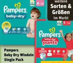 REWE Center Pampers Baby-Dry Windeln Angebot