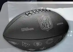 REWE Center Wilson NFL American Football Black Edition Angebot
