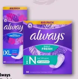 REWE Center Always Daily Fresh Slipeinlagen Angebot