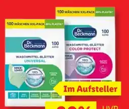 Lidl Dr. Beckmann Waschmittel-Blätter XXL Angebot