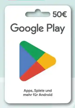 REWE Center Google Play Geschenkkarte Angebot