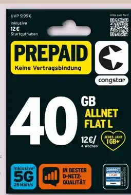 REWE Center Congstar Starterpaket Angebot