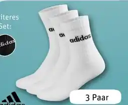 REWE Center Adidas Unisex Sportsocken 3er Pack Angebot