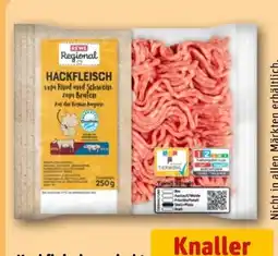 REWE Rewe Regional Hackfleisch gemischt Angebot