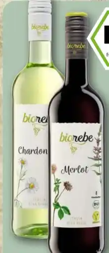 REWE Biorebe Merlot Vegan Angebot