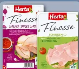 REWE Herta Finesse Aufschnitt Angebot