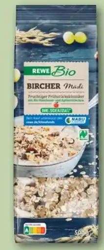REWE Rewe Bio Bircher Müsli Angebot