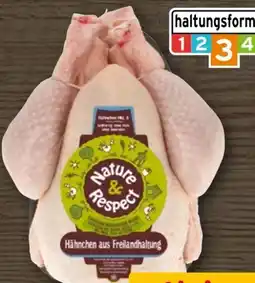 REWE Nature & Respect Freilandhähnchen Angebot