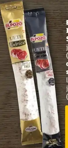 REWE ElPozo Original Fuetec Salami Angebot