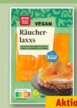 REWE Rewe Beste Wahl Räucherlaxxs vegan Angebot