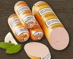 REWE Metzgerei Wilhelm Brandenburg Leberwurst mit Kalbfleisch Angebot