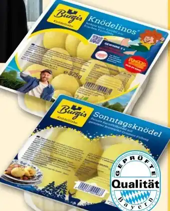 REWE Burgis Knödelinos Angebot