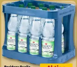 REWE Residenz Quelle Mineralwasser Angebot