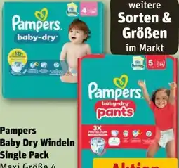 REWE Pampers Baby-Dry Windeln Angebot