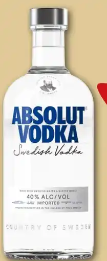 REWE Absolut Vodka Angebot