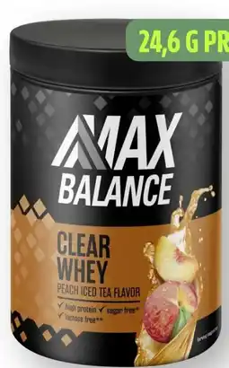 Edeka Max Balance Clear Whey Peach Iced Tea Flavor Angebot
