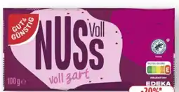 Edeka Gut & Günstig Zartbitter-Schokolade Angebot